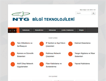 Tablet Screenshot of ntgbilgi.com